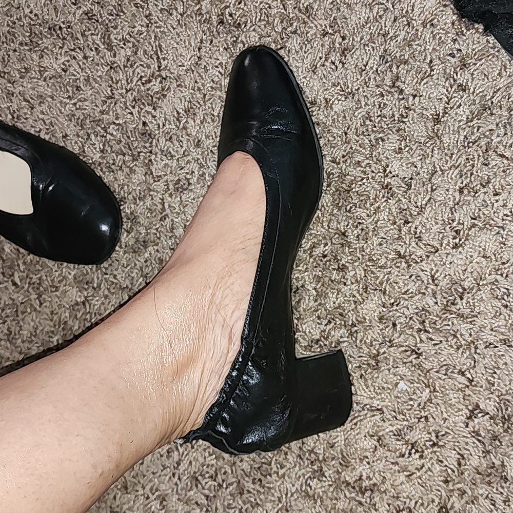 EVERLANE BLACK MADE IN ITALY REAL LEATHER SHOES SIZE 8.5